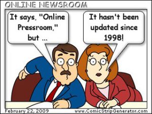 Keep your newsroom updated